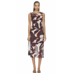 SANCTUARY SANCTUARY DESIRE MORE MESH CINCH DRESS