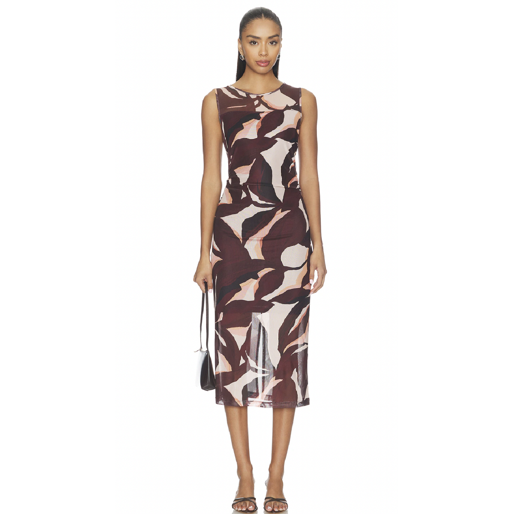 SANCTUARY SANCTUARY DESIRE MORE MESH CINCH DRESS