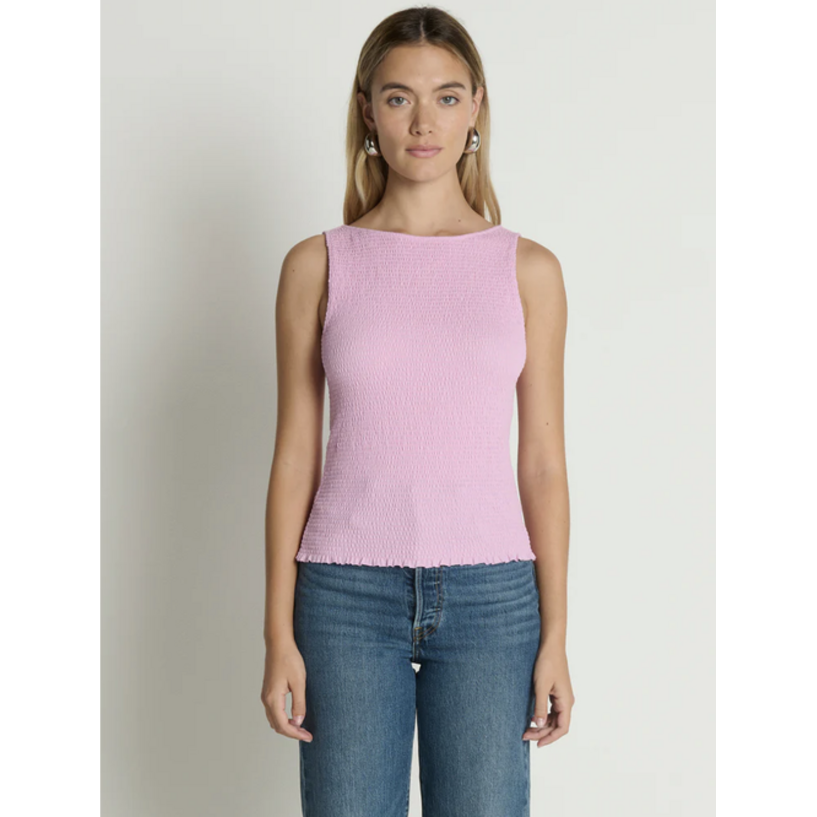 NATION LTD NATION KIMMY SMOCKED TANK
