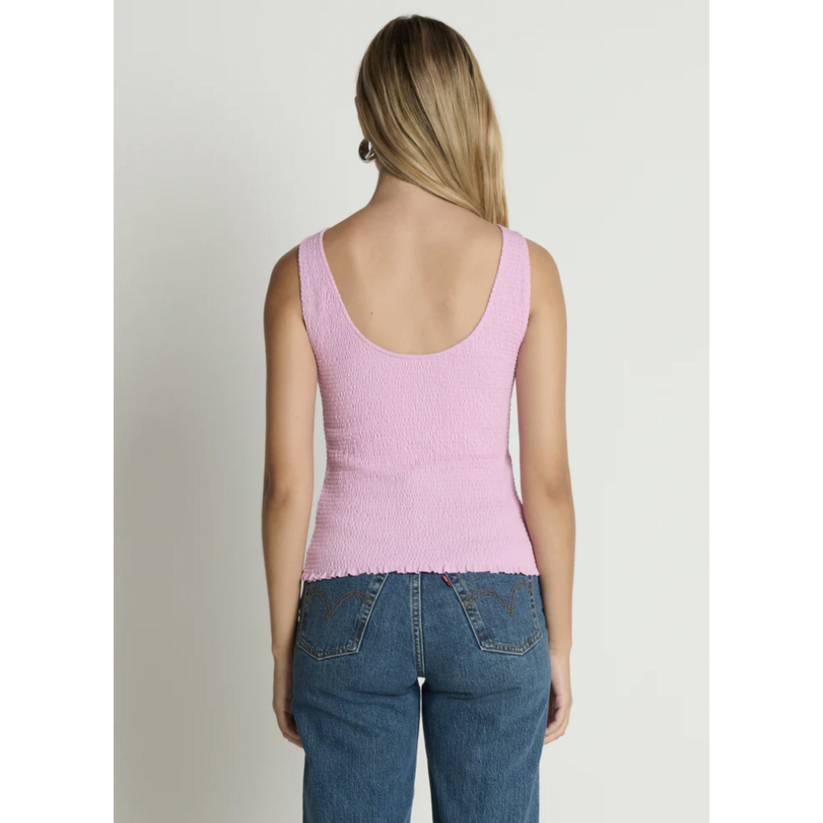 NATION LTD NATION KIMMY SMOCKED TANK