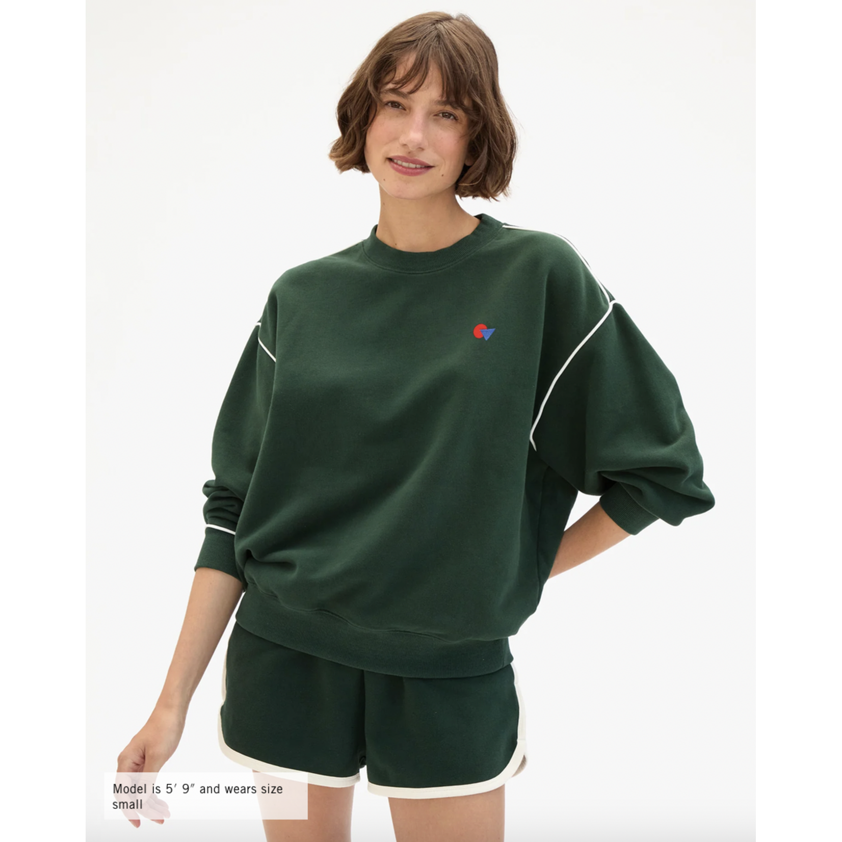 CLARE V. CLARE V. OVERSIZED SWEATSHIRT
