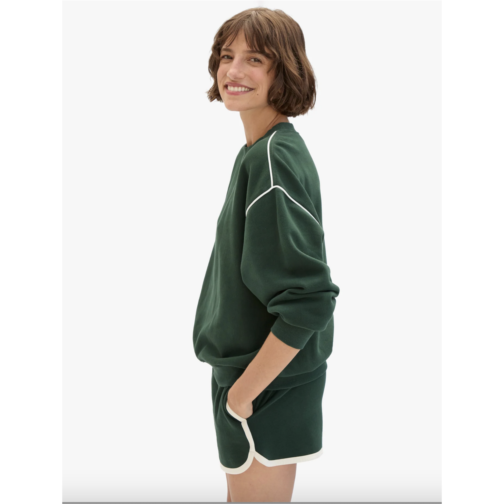 CLARE V. CLARE V. OVERSIZED SWEATSHIRT