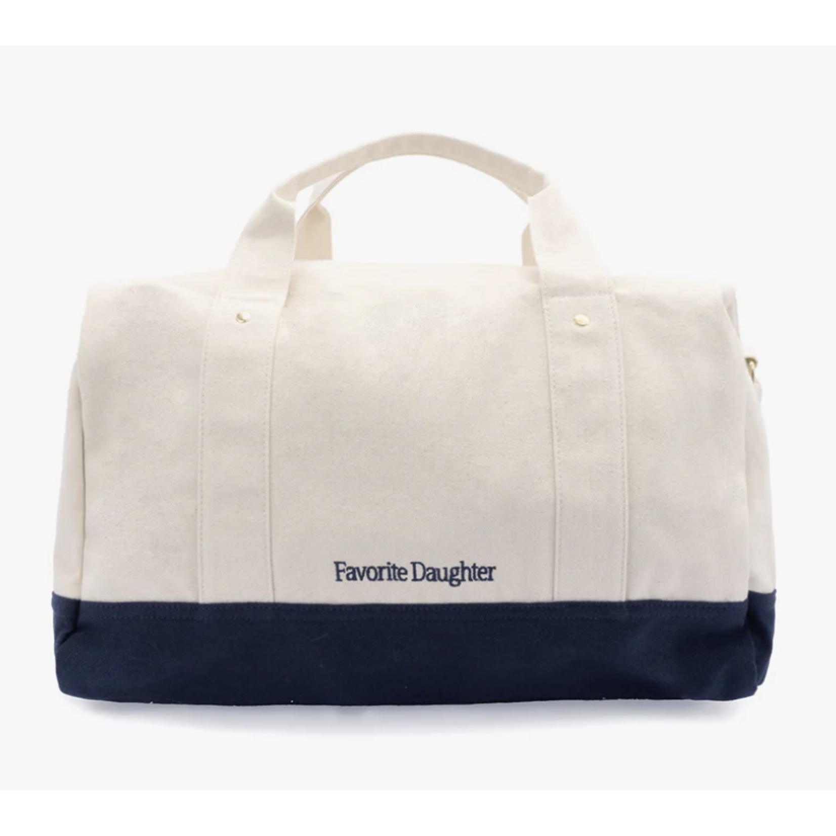 FAVORITE DAUGHTER FAVORITE DAUGHTER CANVAS DUFFLE BAG