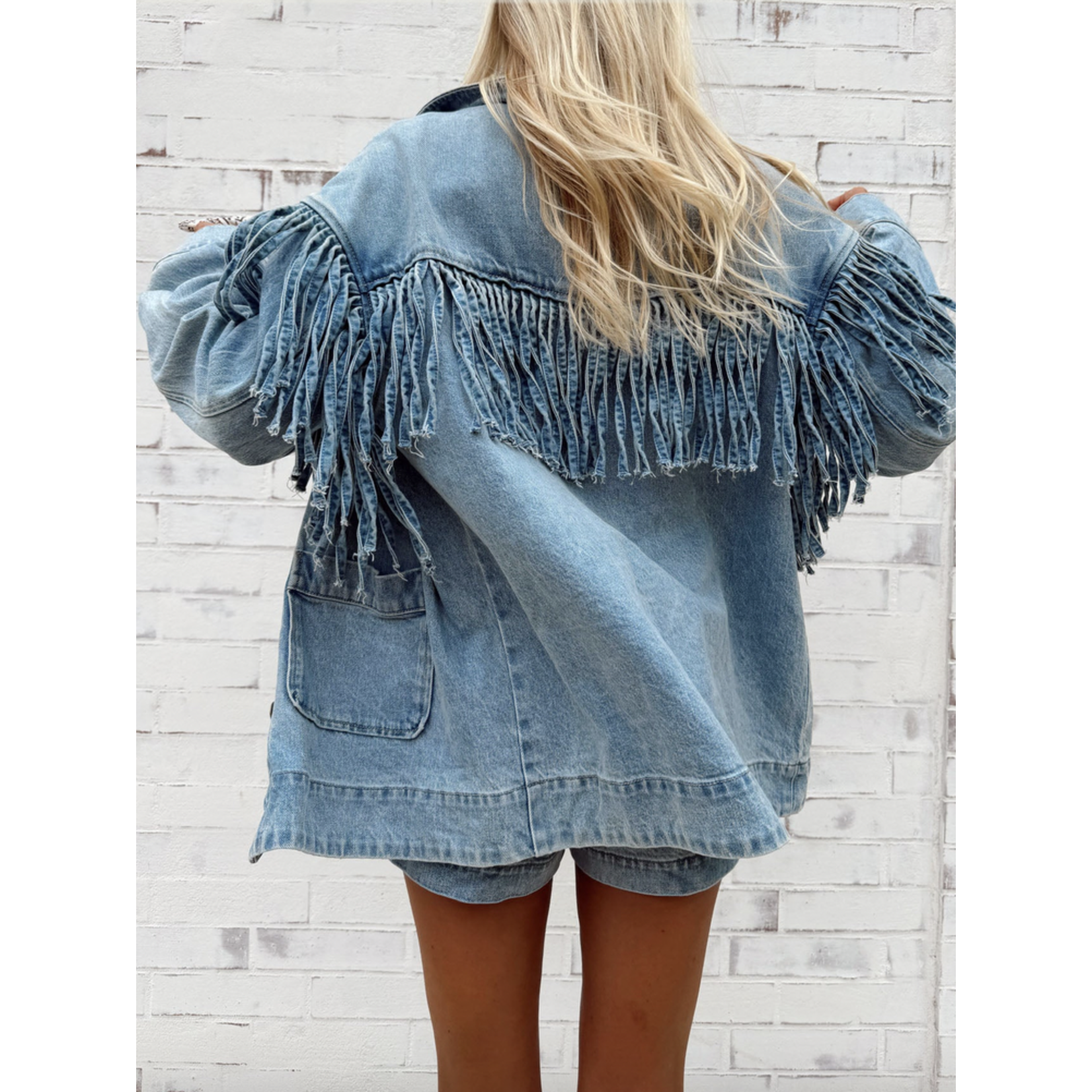 SHOW ME YOUR MUMU SHOW ME YOUR MUMU OJAI FRINGE JACKET