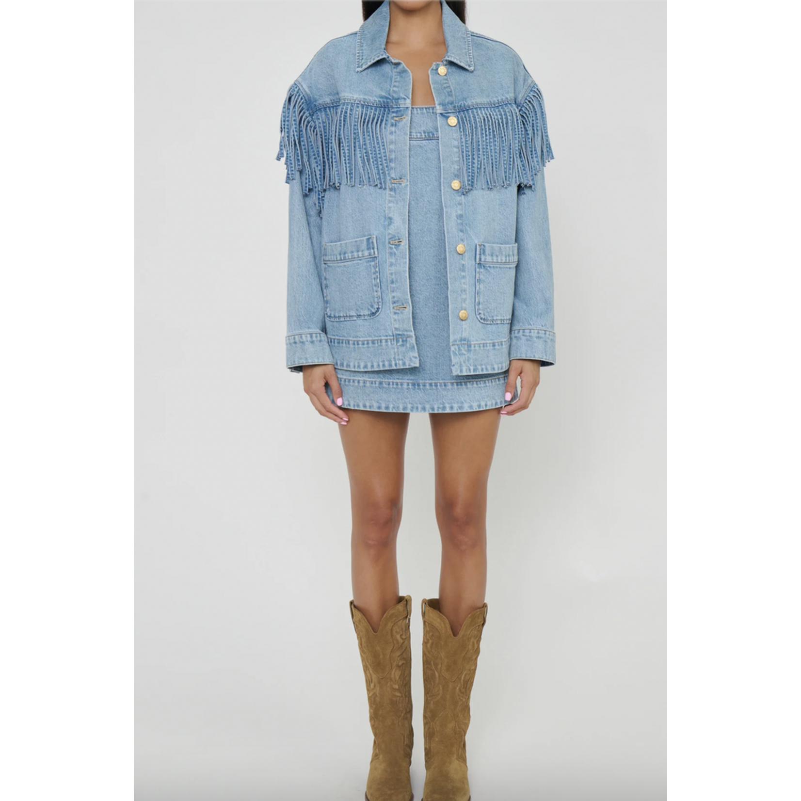 SHOW ME YOUR MUMU SHOW ME YOUR MUMU OJAI FRINGE JACKET