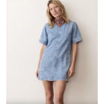 MARINE LAYER MARINE LAYER IZZY DENIM SHIFT DRESS