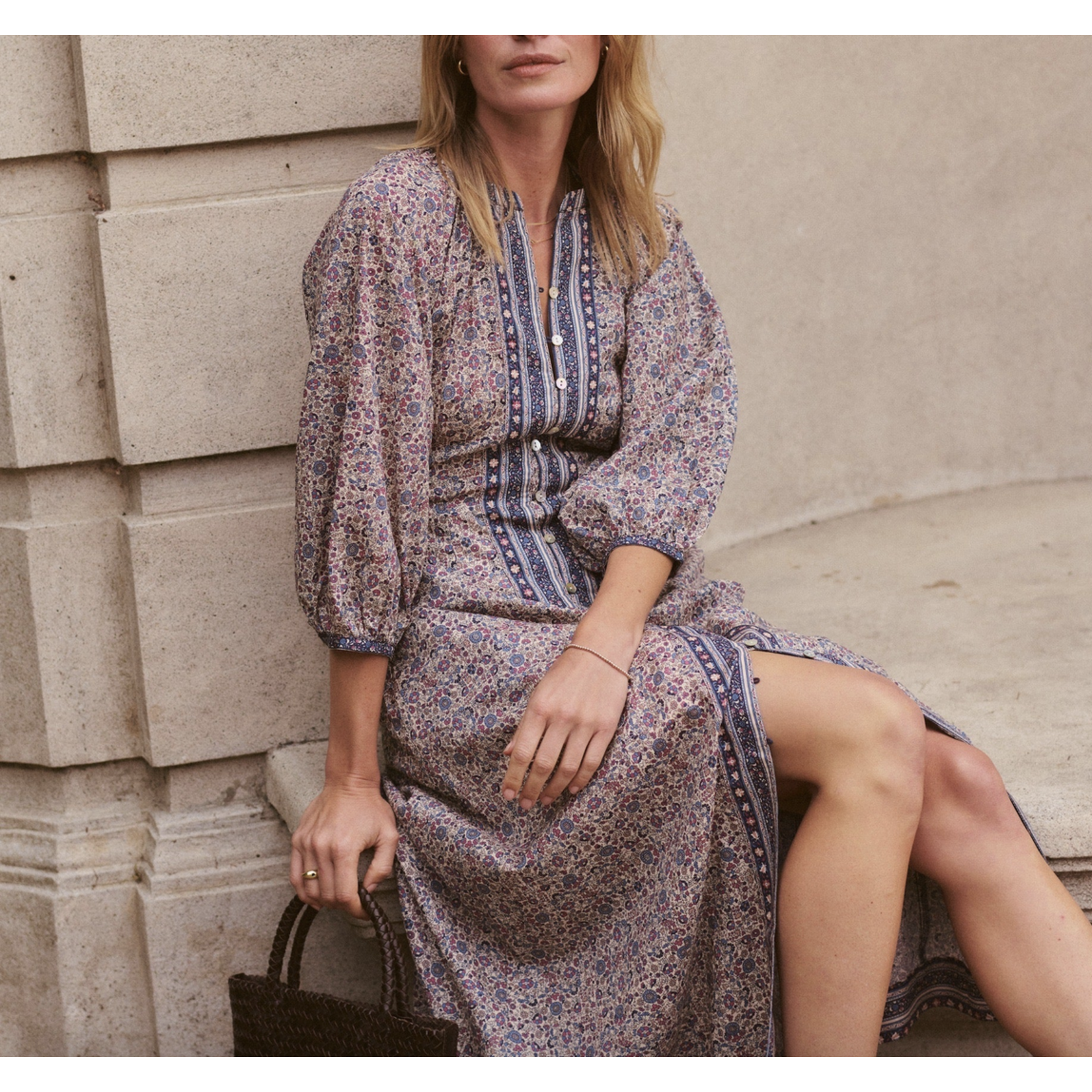 MARINE LAYER MARINE LAYER WILLOW MAXI DRESS