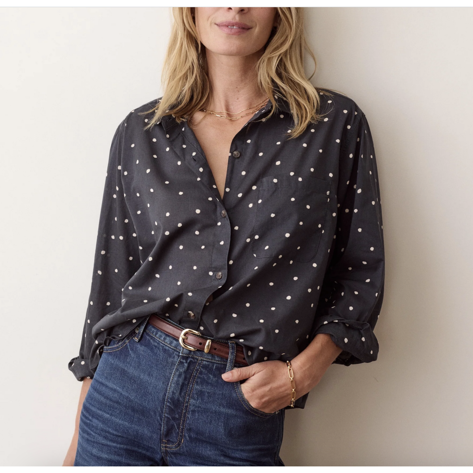MARINE LAYER MARINE LAYER JANE SHIRT
