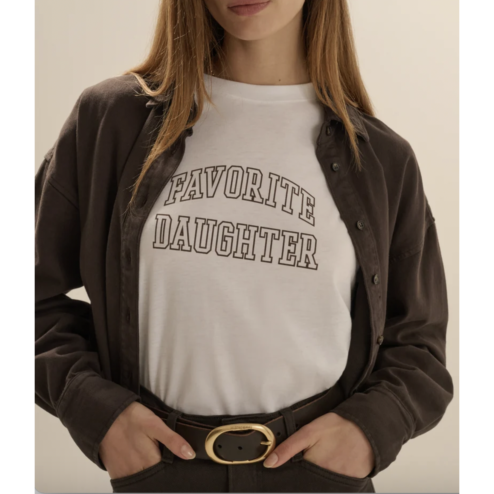 FAVORITE DAUGHTER FAVORITE DAUGHTER COLLEGIATE CLASSIC TEE