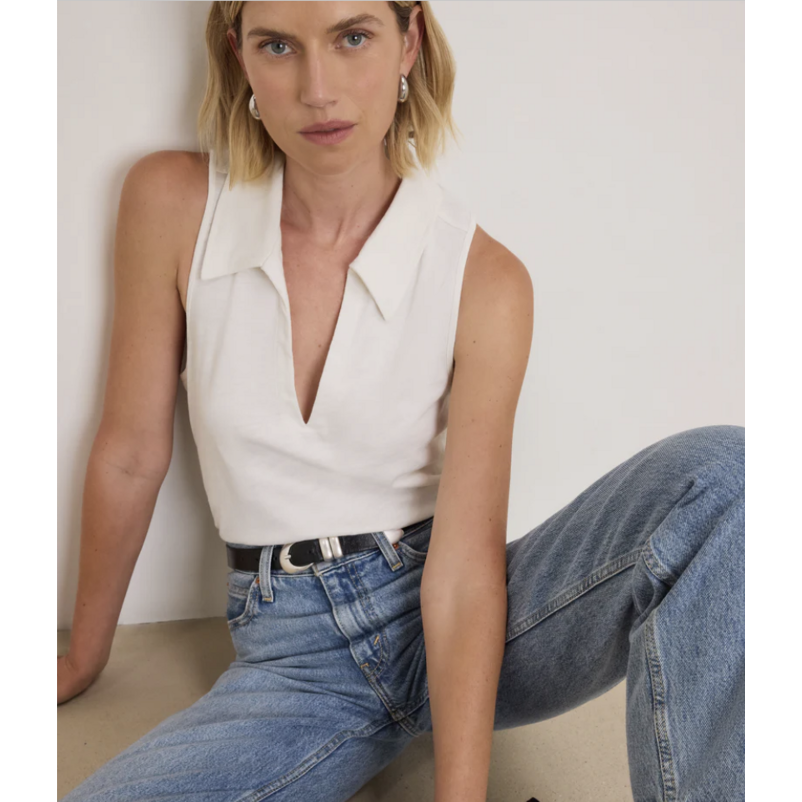 NATION LTD NATION ROBERTA COLLARED TANK