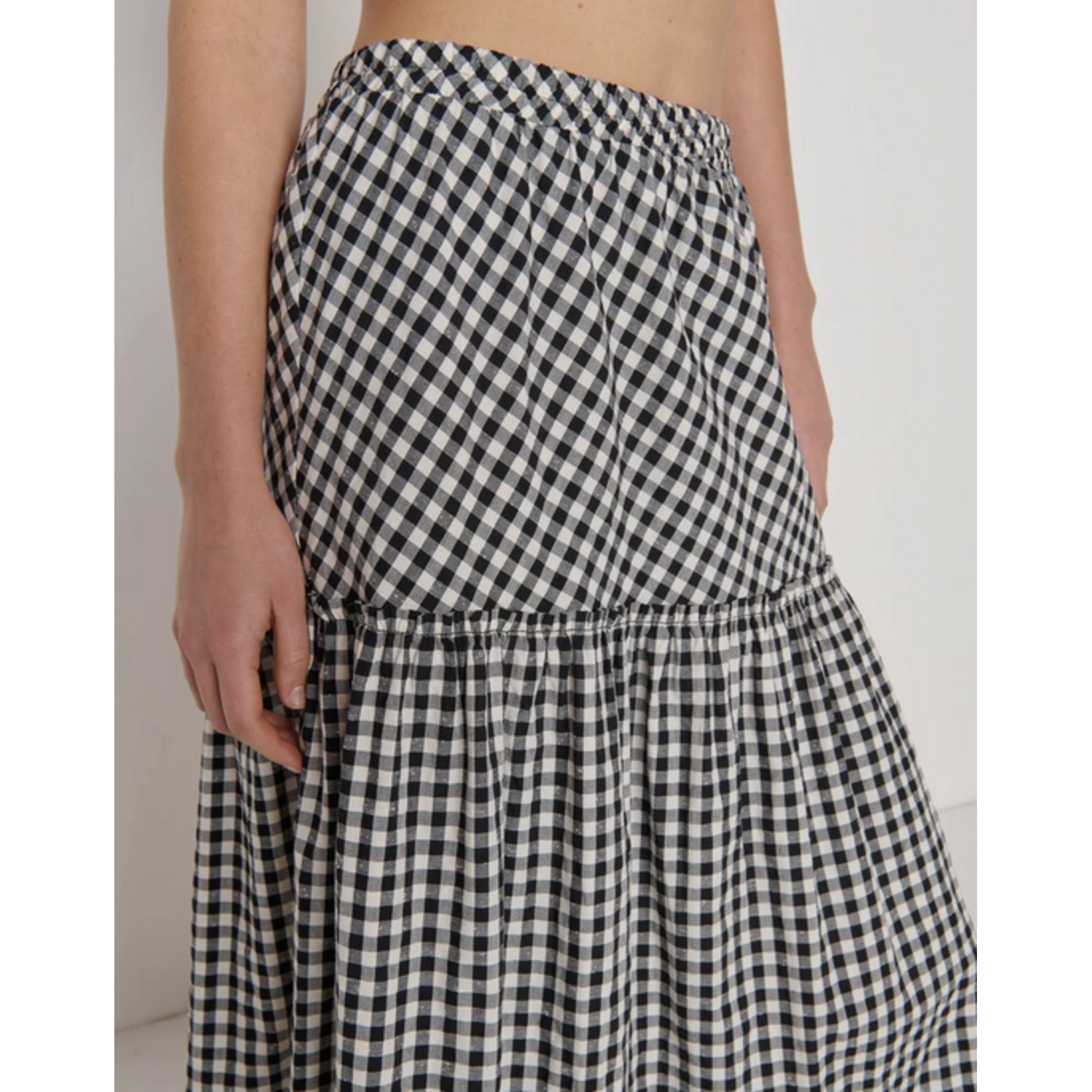 NATION LTD NATION LIZA GINGHAM SKIRT
