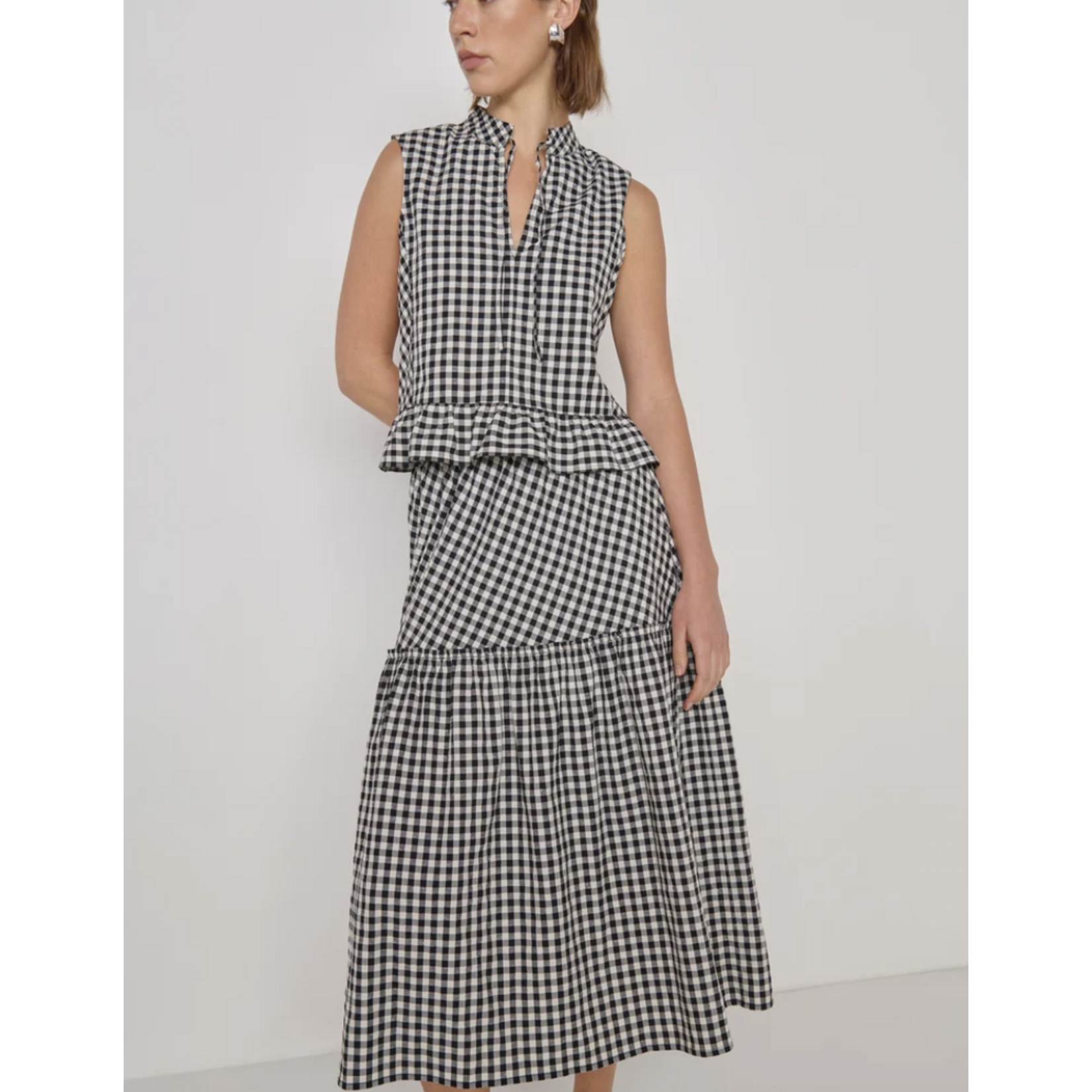 NATION LTD NATION LIZA GINGHAM SKIRT