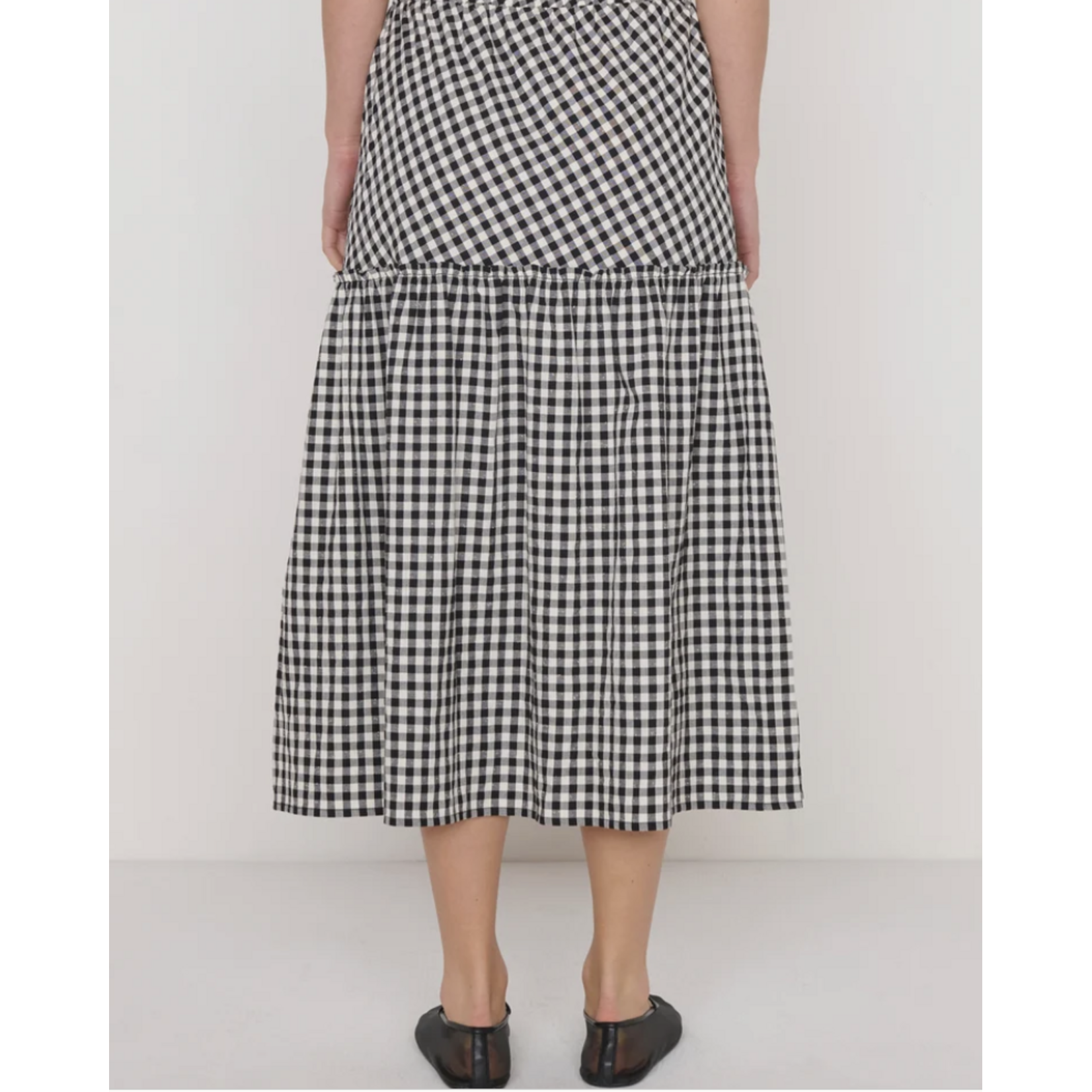 NATION LTD NATION LIZA GINGHAM SKIRT