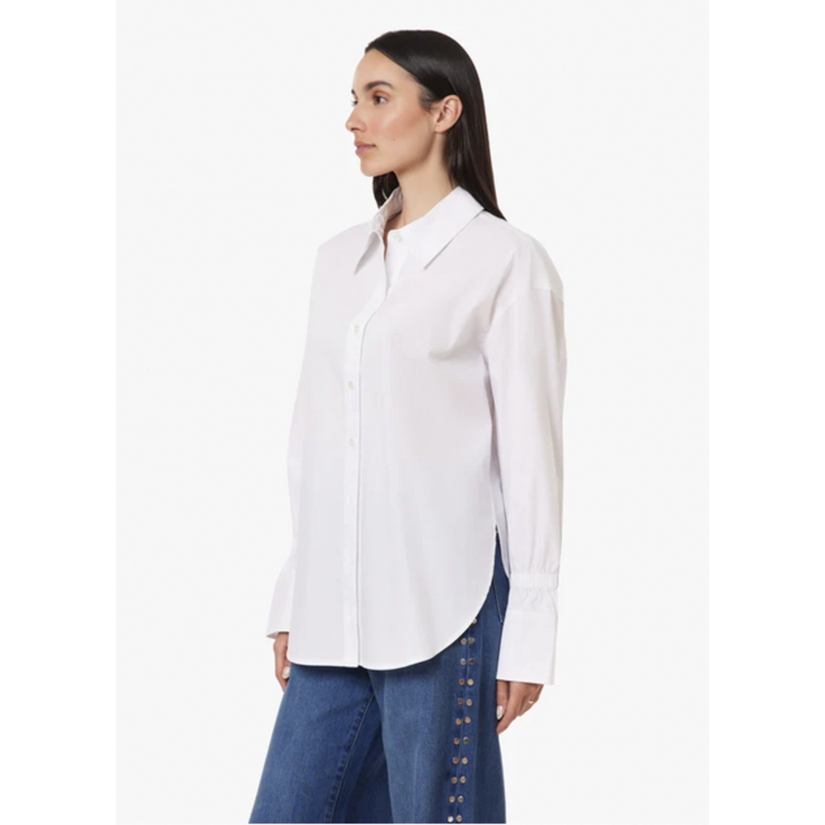 HABITUAL HABITUAL CINCHED CUFF POPLIN SHIRT