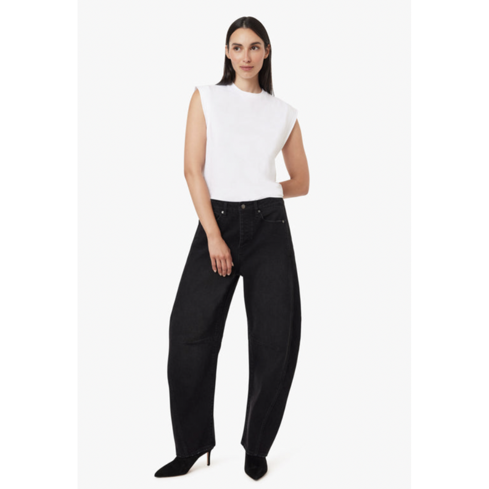 HABITUAL HABITUAL HARPER HIGH RISE CROPPED BARREL