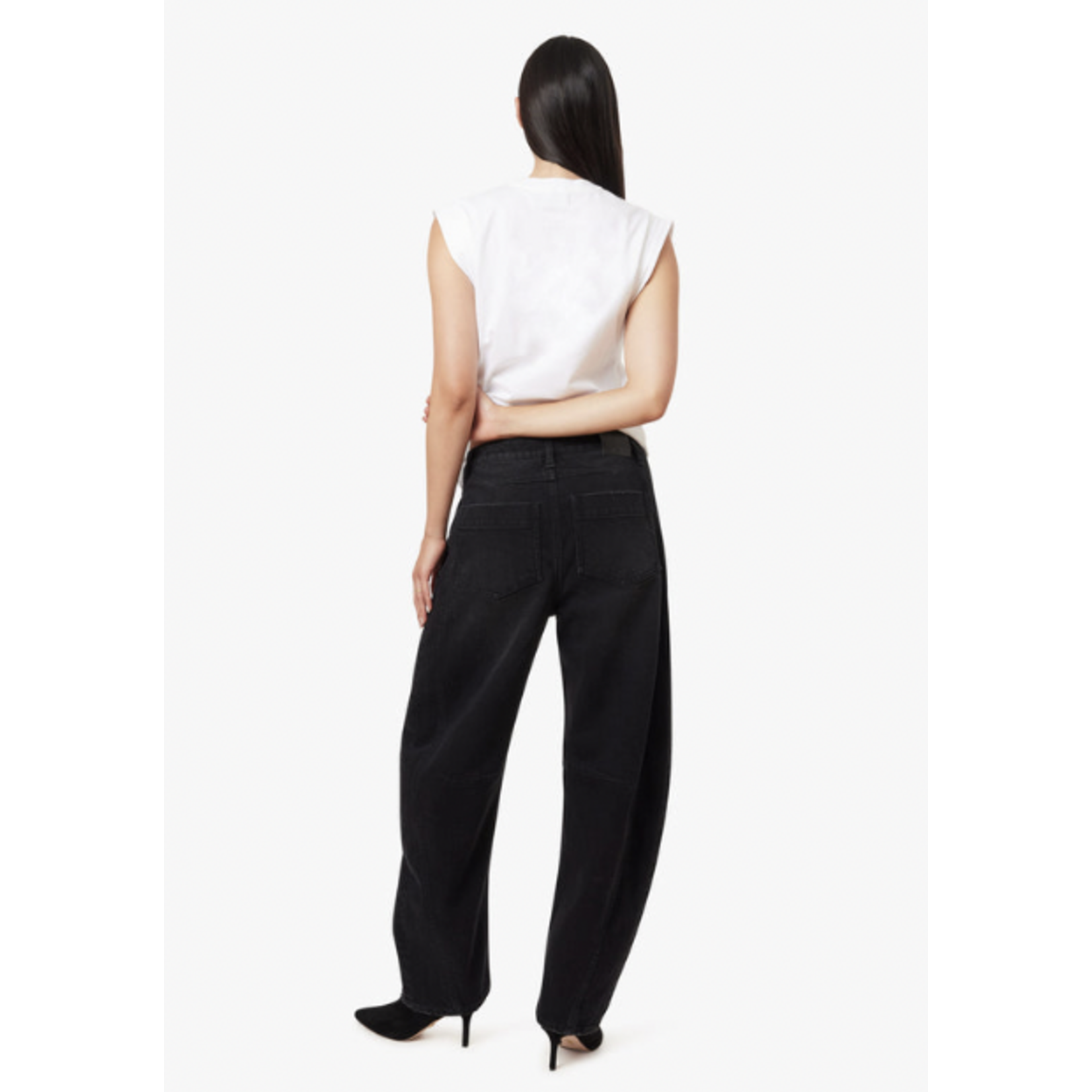 HABITUAL HABITUAL HARPER HIGH RISE CROPPED BARREL