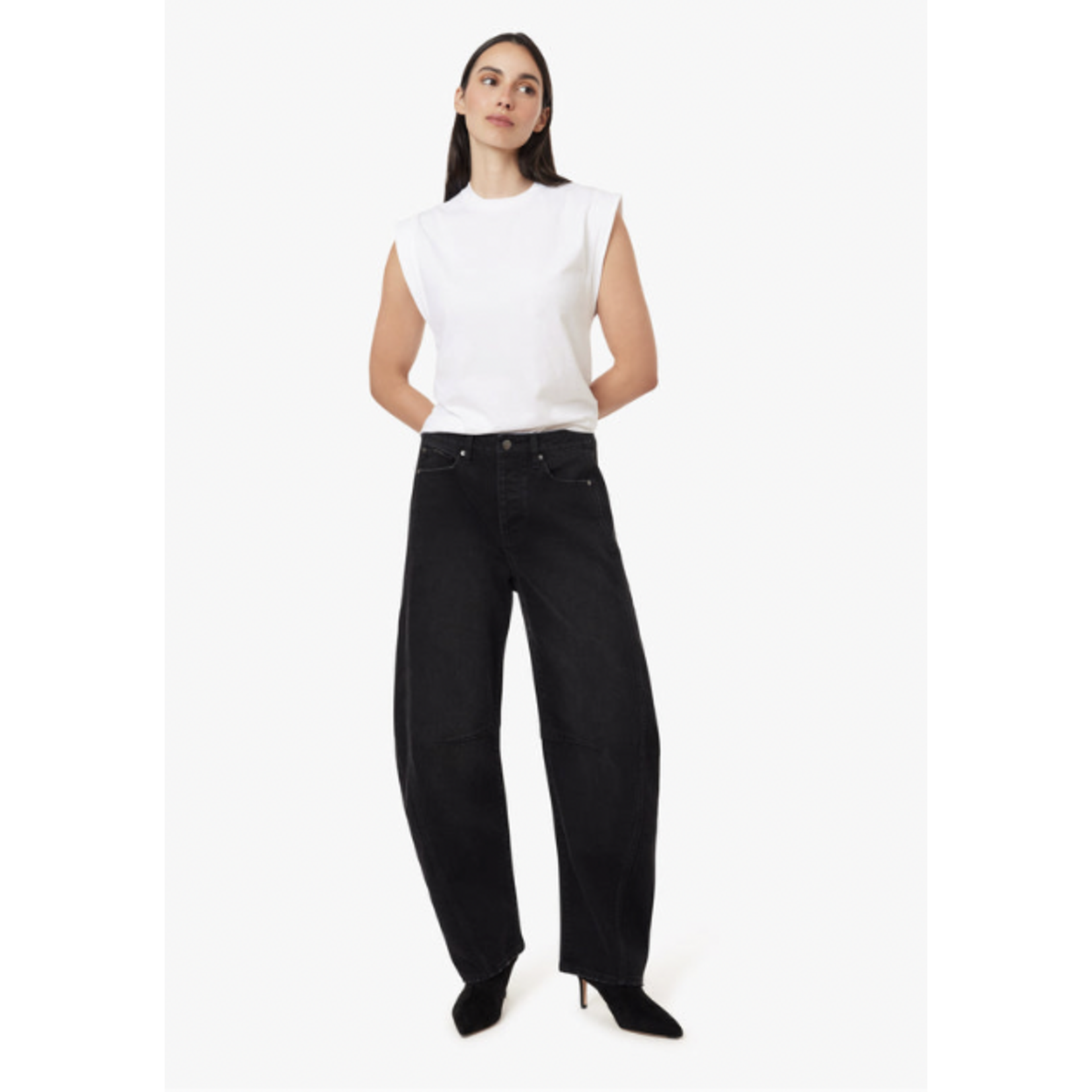 HABITUAL HABITUAL HARPER HIGH RISE CROPPED BARREL