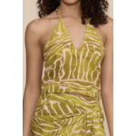 LUCY PARIS LUCY PARIS FLORES HALTER TOP