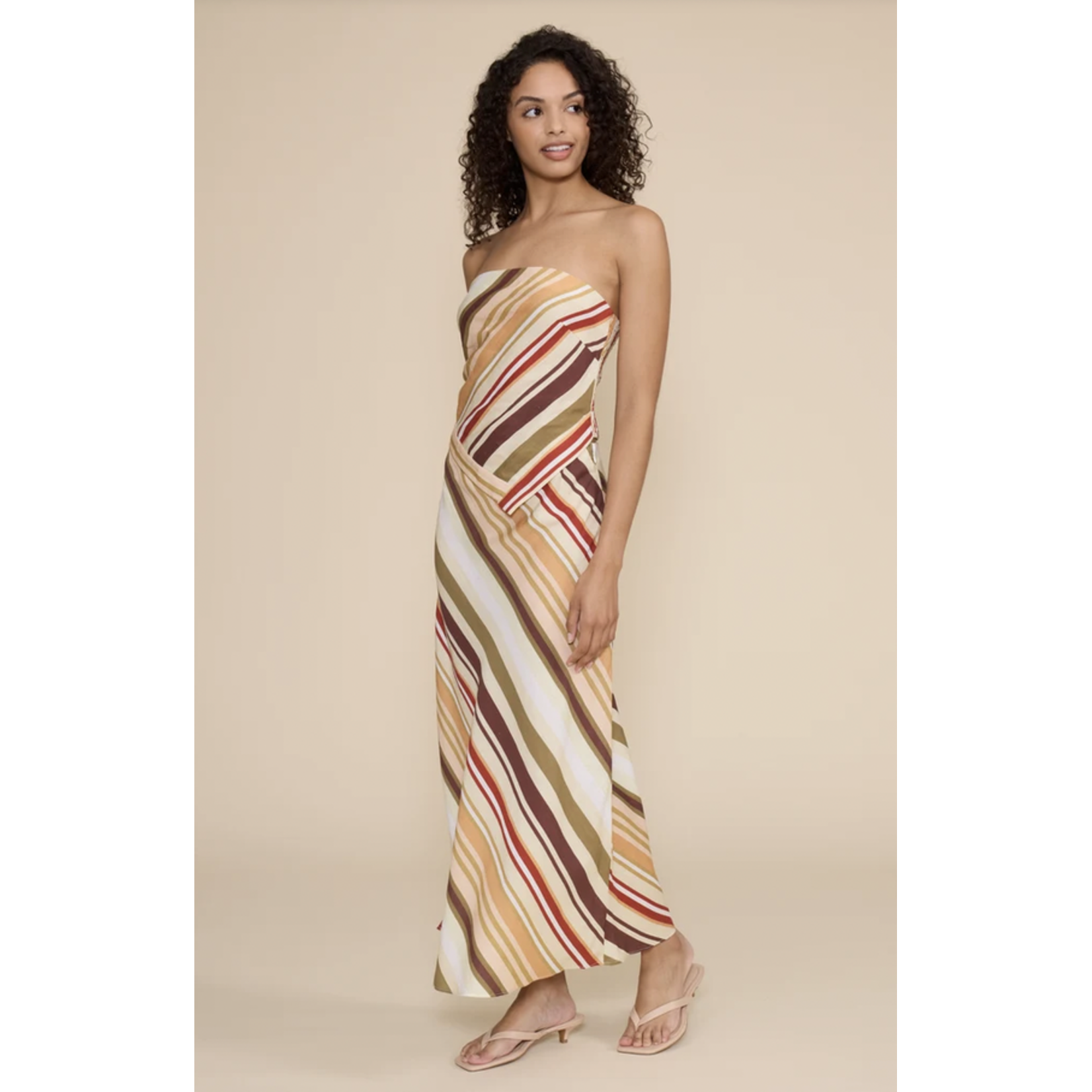 LUCY PARIS LUCY PARIS PENNY MIDI SKIRT