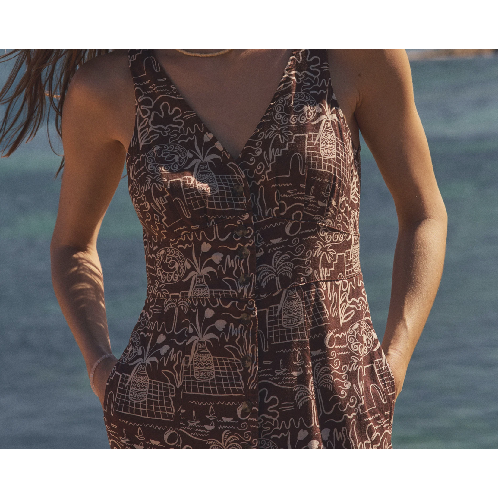 MARINE LAYER MARINE LAYER CAMILA MAXI DRESS