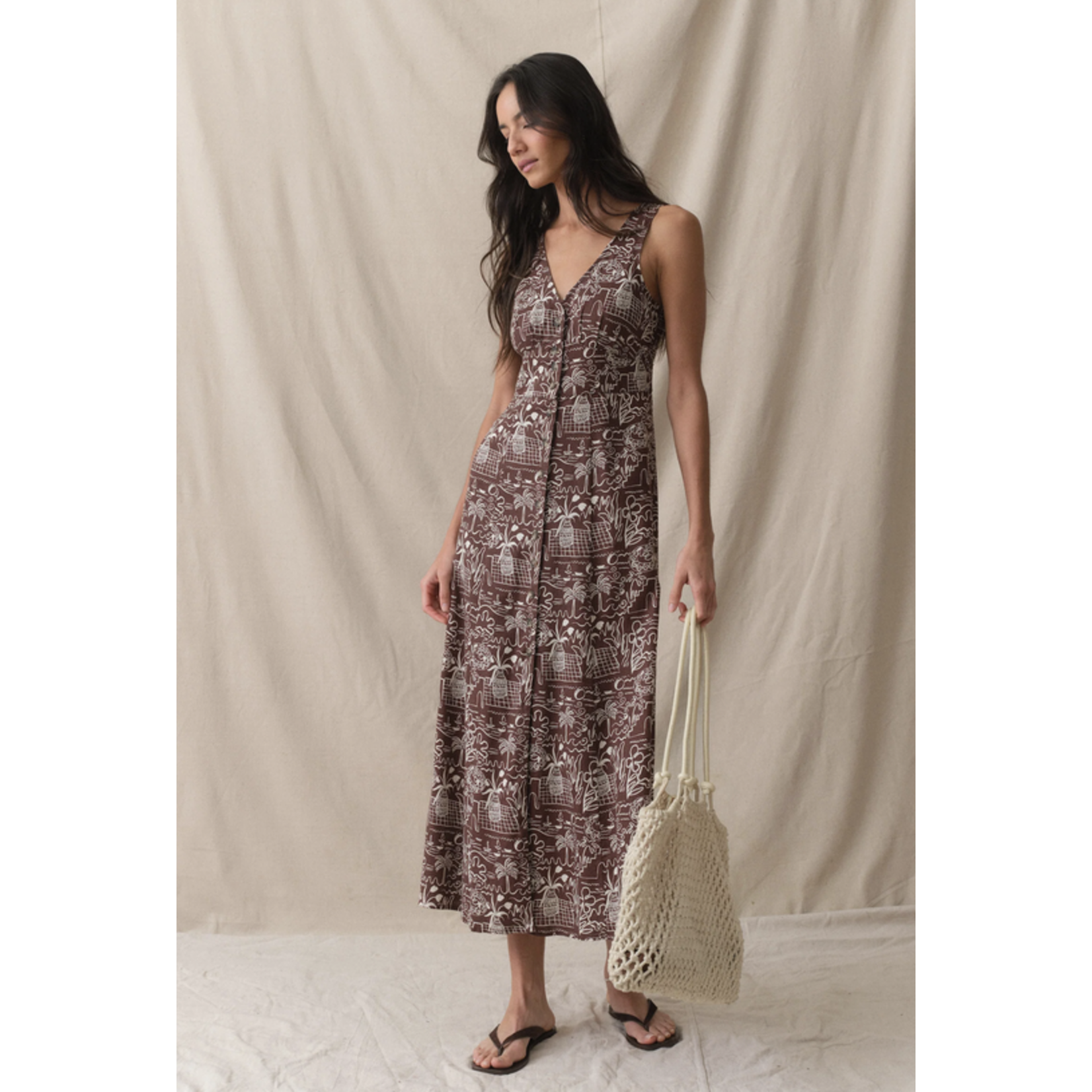 MARINE LAYER MARINE LAYER CAMILA MAXI DRESS