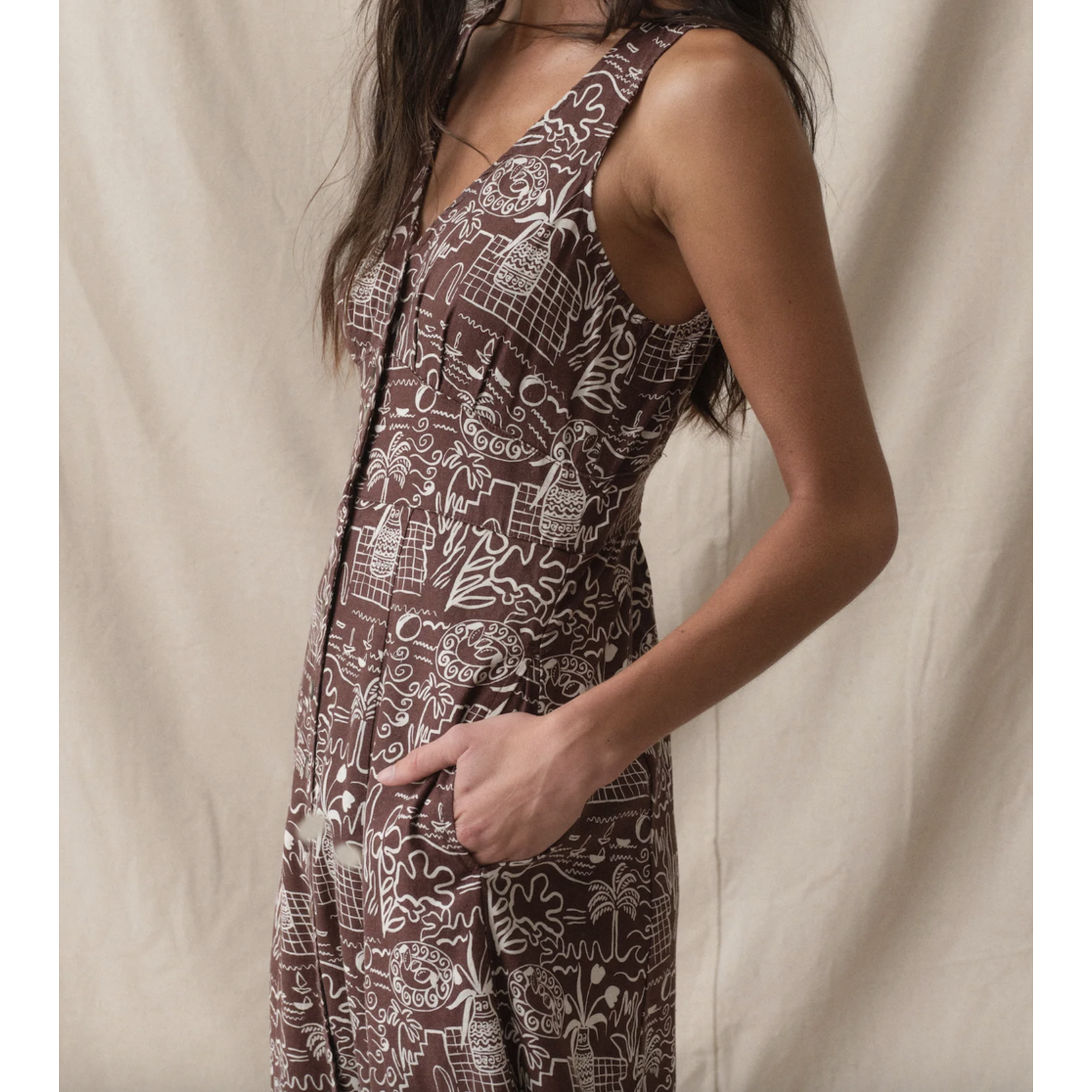 MARINE LAYER MARINE LAYER CAMILA MAXI DRESS