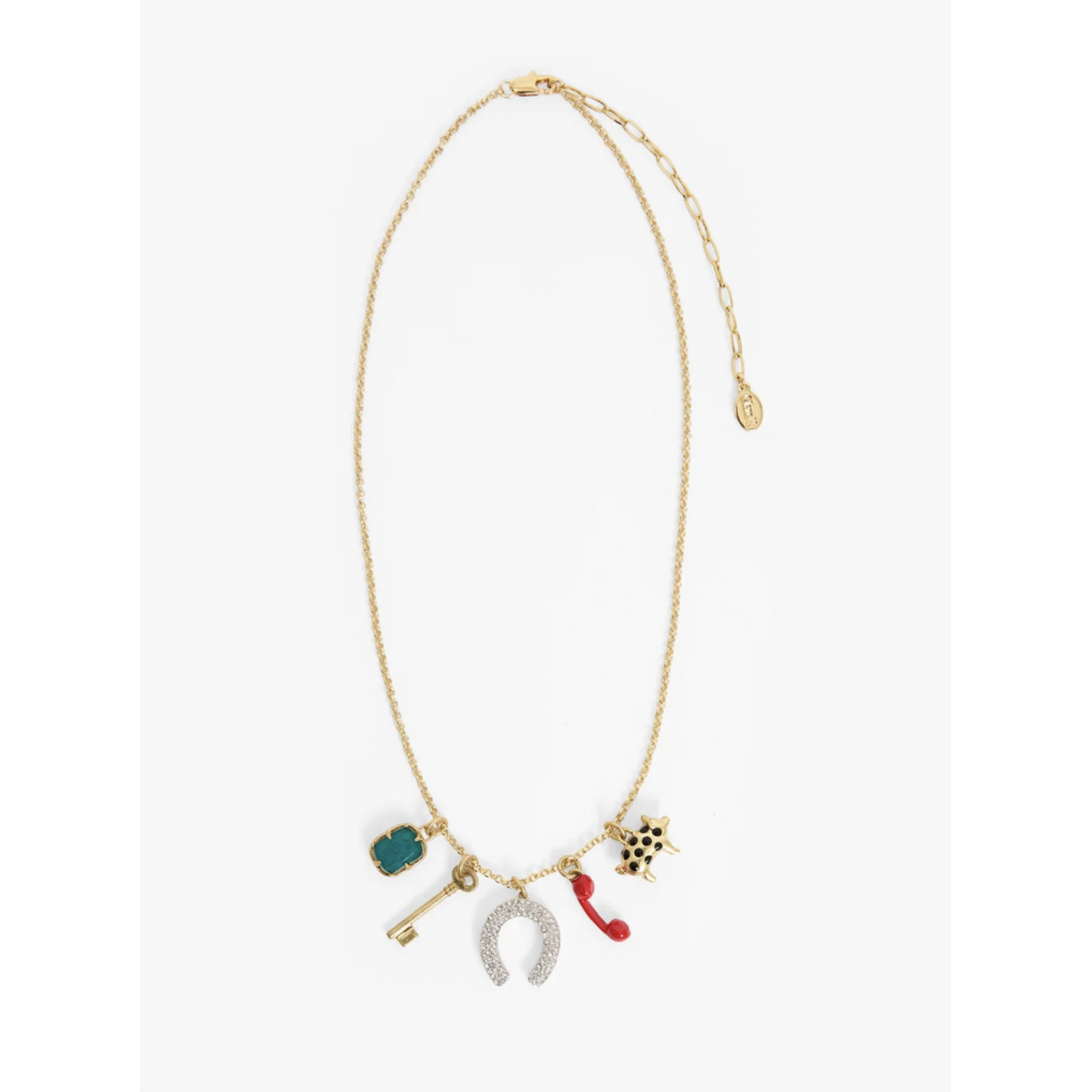 CLARE V. CLARE V. GIGI CHARM NECKLACE