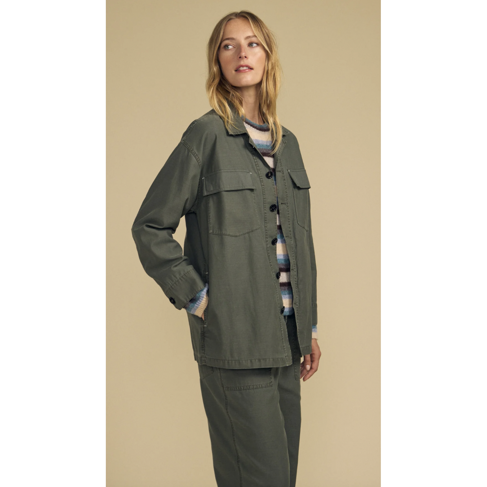 VELVET VELVET KAY SHIRT JACKET