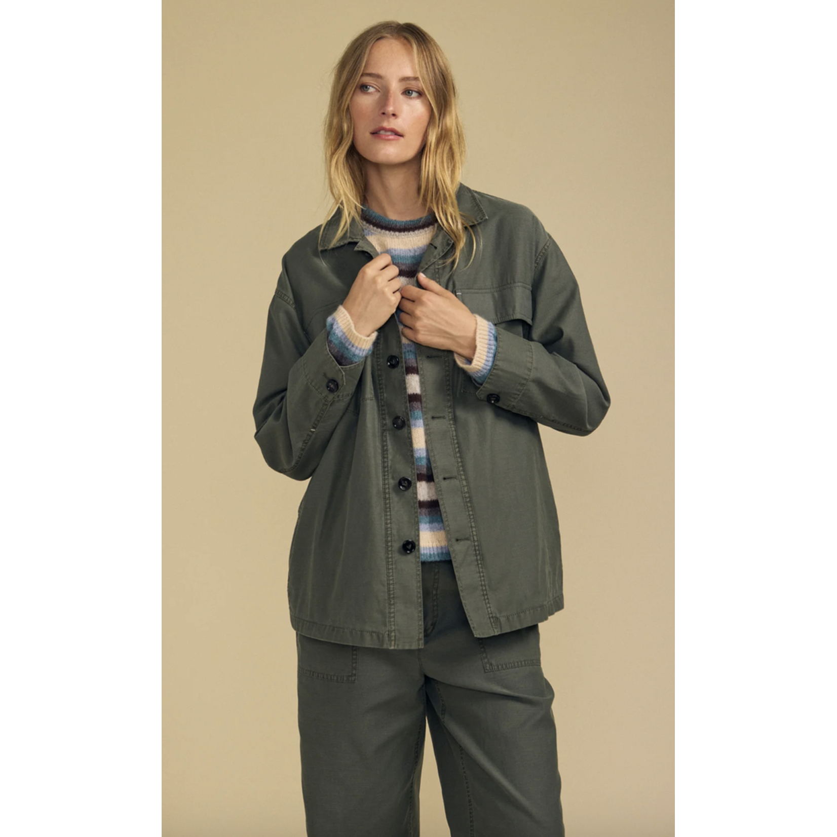 VELVET VELVET KAY SHIRT JACKET