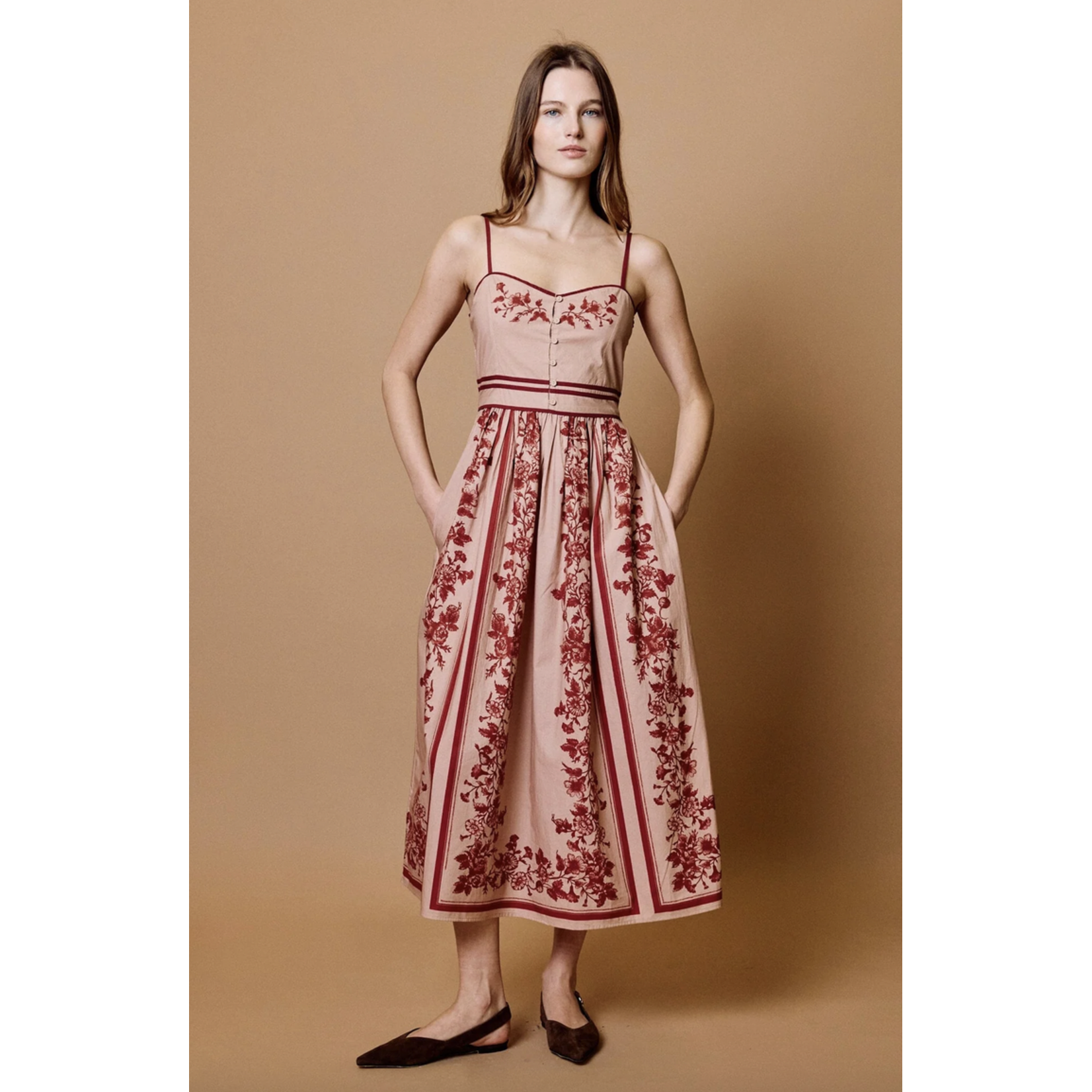 CLEOBELLA CLEOBELLA JAMIE MIDI DRESS
