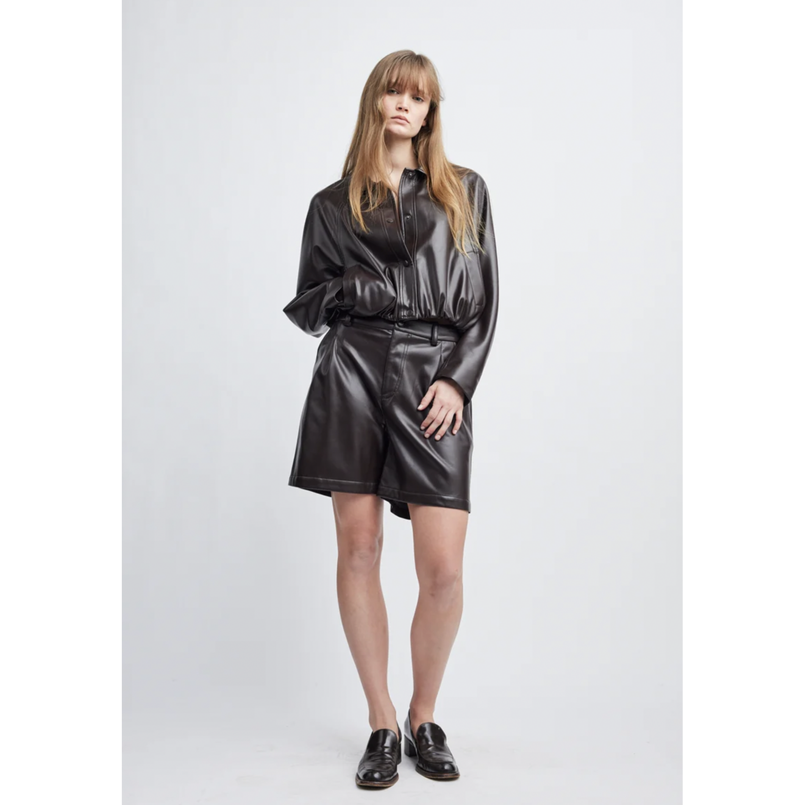 SELF CONTRAST SELF CONTRAST BLAZE CROP BOMBER JACKET