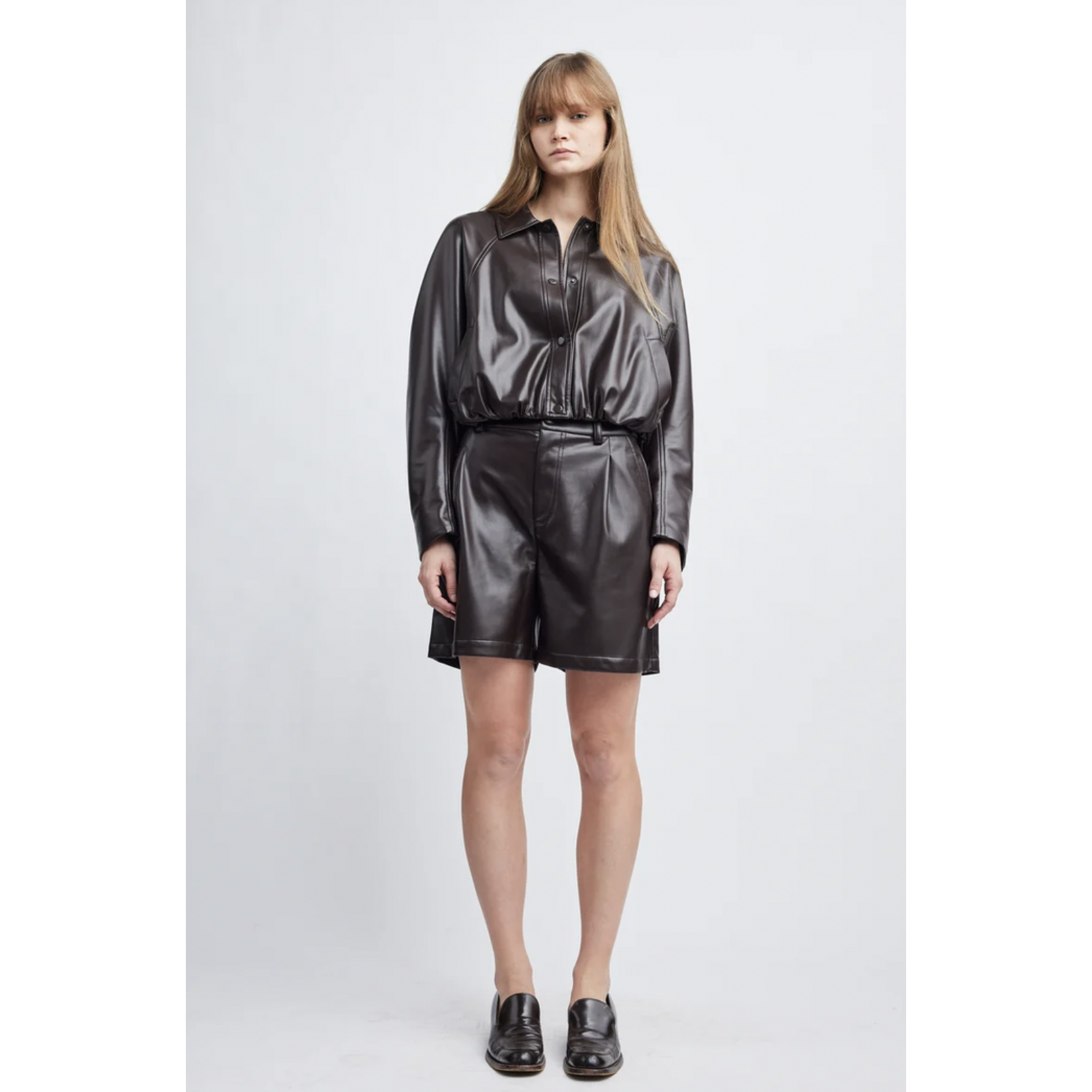 SELF CONTRAST SELF CONTRAST BLAZE CROP BOMBER JACKET