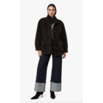 HABITUAL HABITUAL SHEARLING COAT