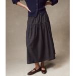 MARINE LAYER MARINE LAYER GIA OXFORD MIDI SKIRT
