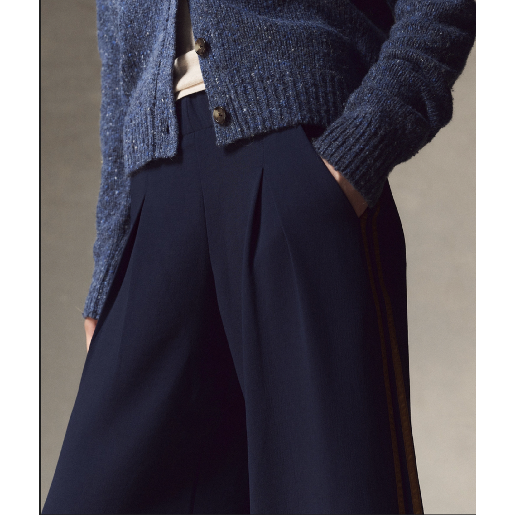 MARINE LAYER MARINE LAYER ALLISON PLEATED TROUSER