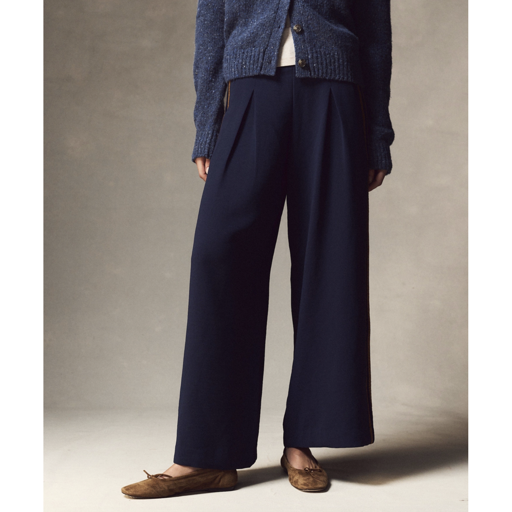 MARINE LAYER MARINE LAYER ALLISON PLEATED TROUSER