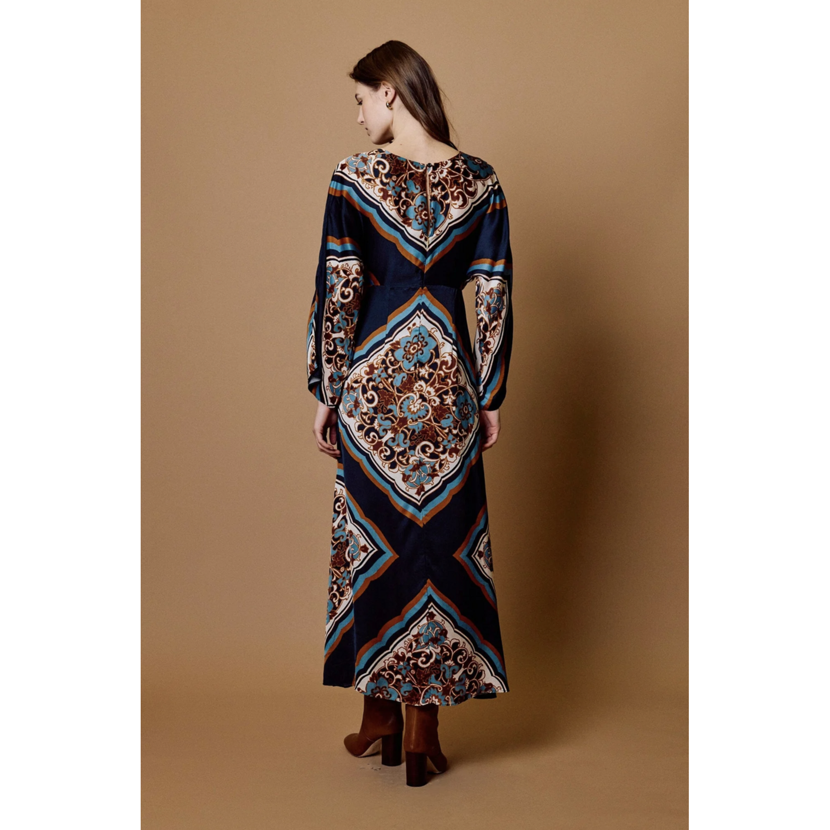 CLEOBELLA CLEOBELLA FAWN ANKLE DRESS