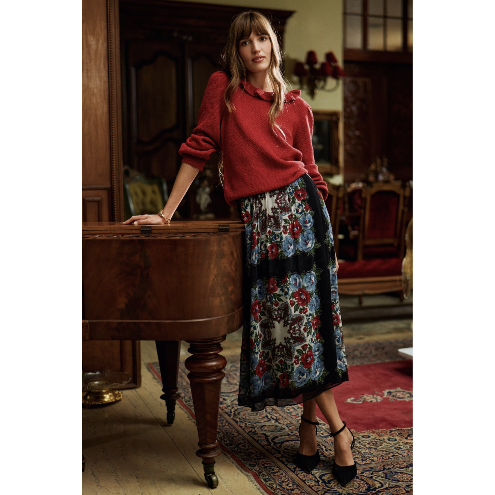 CLEOBELLA NOA CLEOBELLA NOA MIDI SKIRT