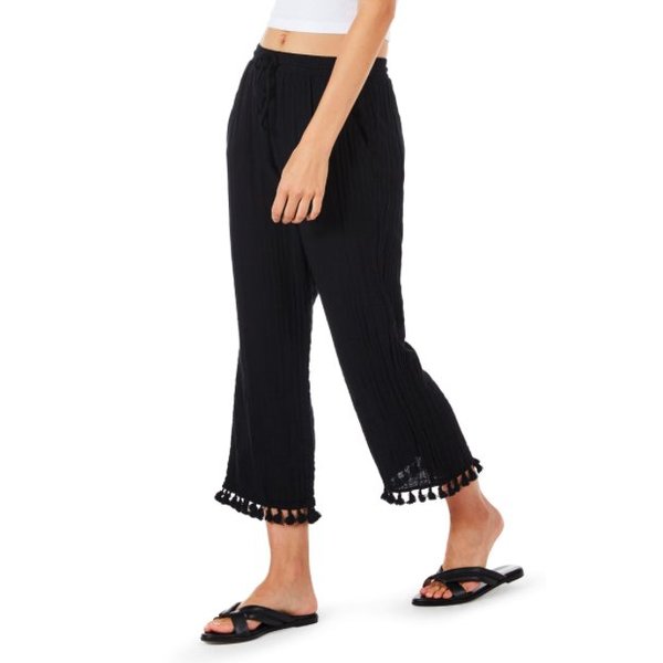 MICHAEL STARS PANTS WITH TASSELS - Cove 