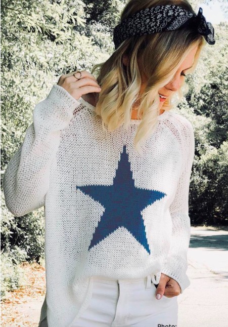 Wooden ships star best sale sweater