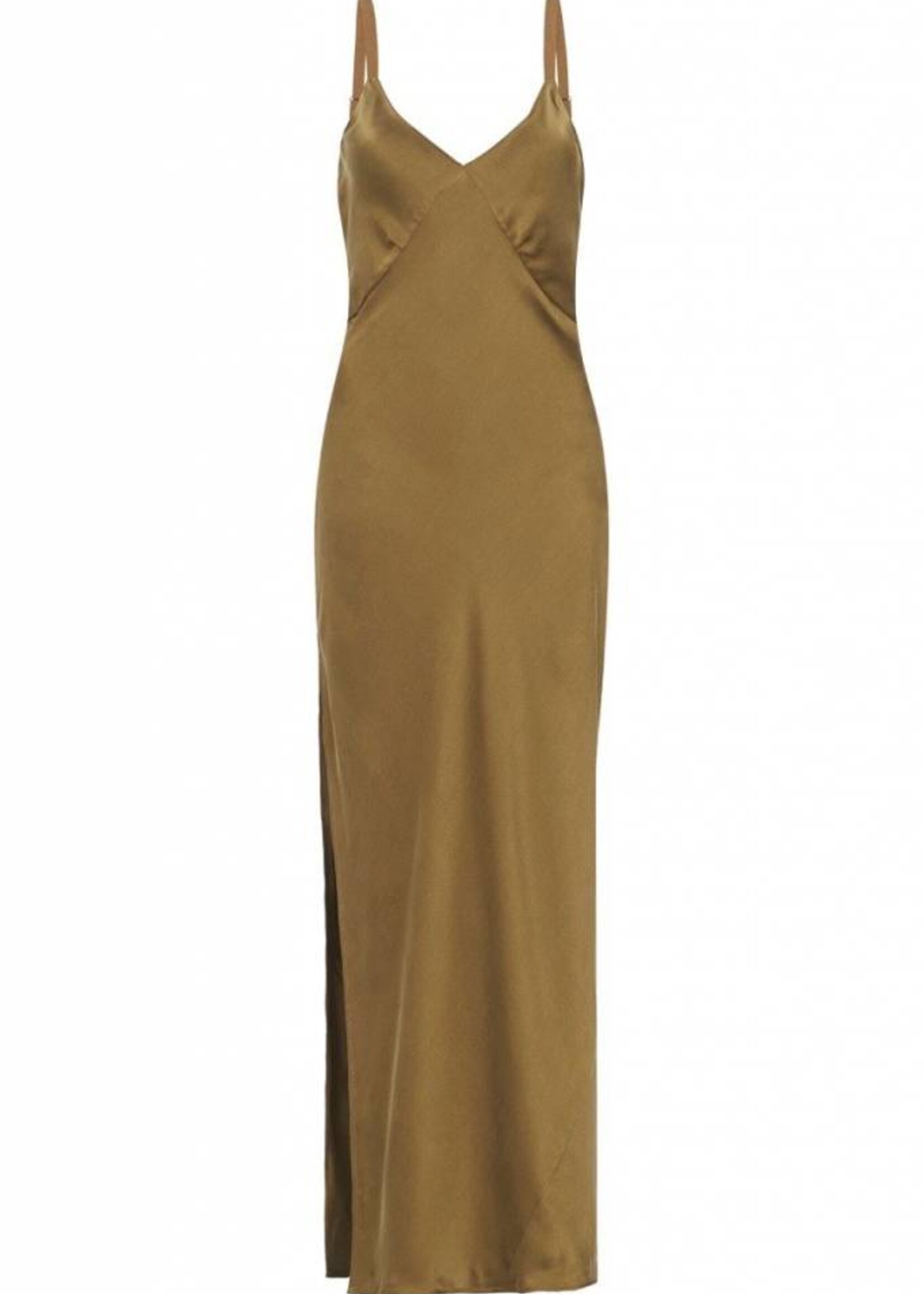 SPELL CABIN LOVE SILK SLIP DRESS