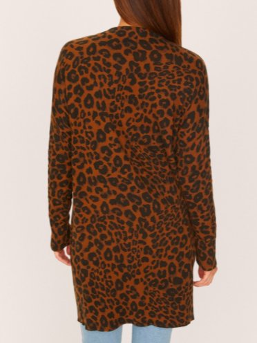 Sanctuary lenox leopard cardigan cheap