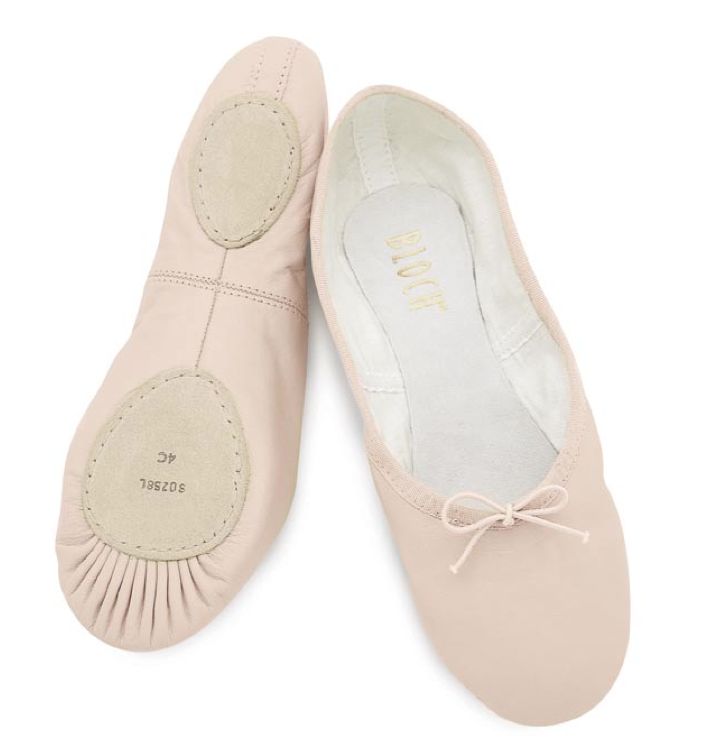 fits 10.5 Bloch S0258G Pink Toddler 11C Dansoft Leather Split-Sole Ballet Shoe