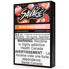 STLTH STLTH Savage Pods Orange Mango Guava Ice (3/pack)