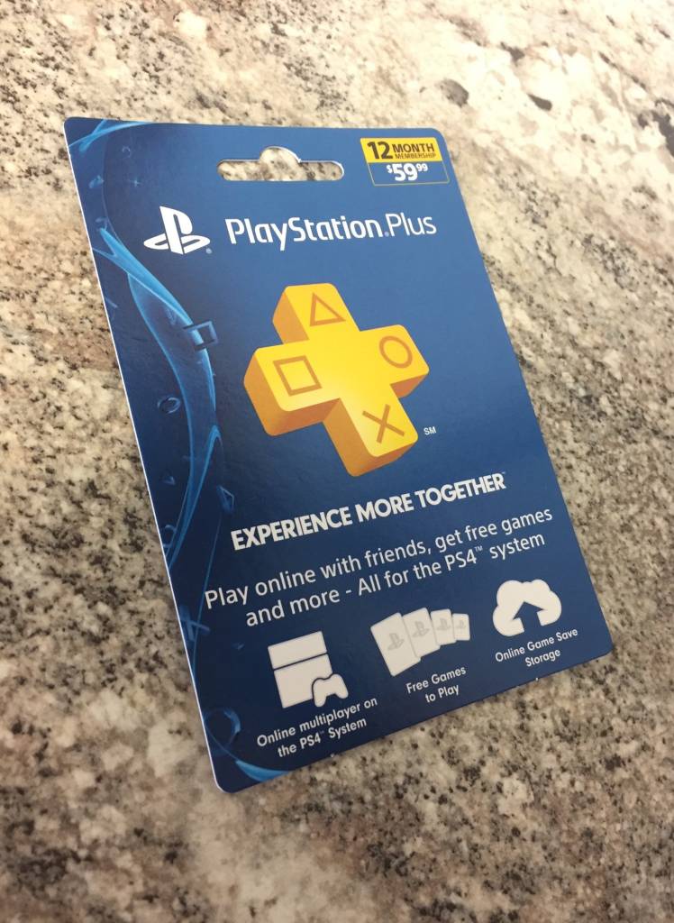 12 month ps plus card