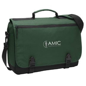 Port Authority Port Authority Messenger Briefcase (Forest Green)