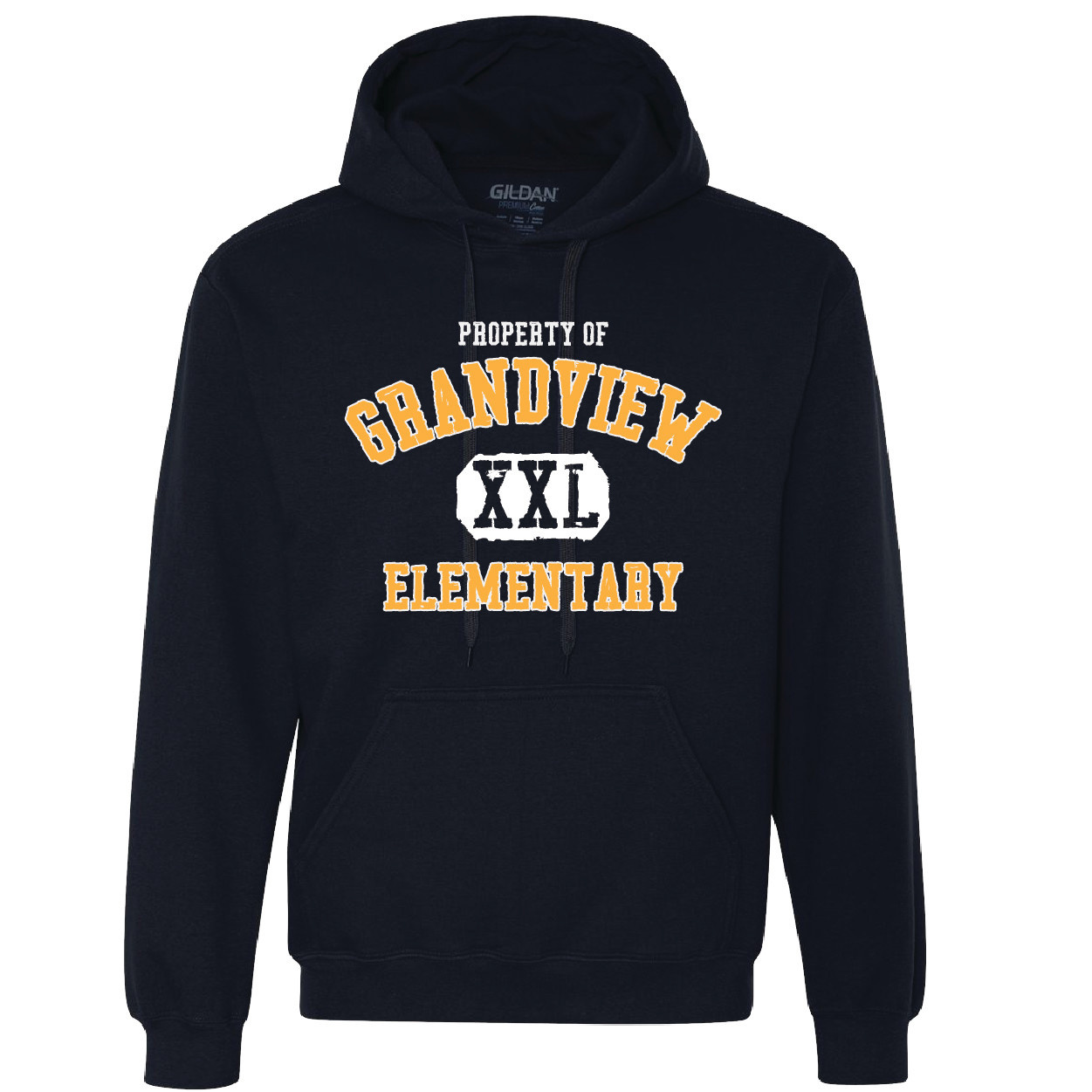 gildan premium cotton hoodie