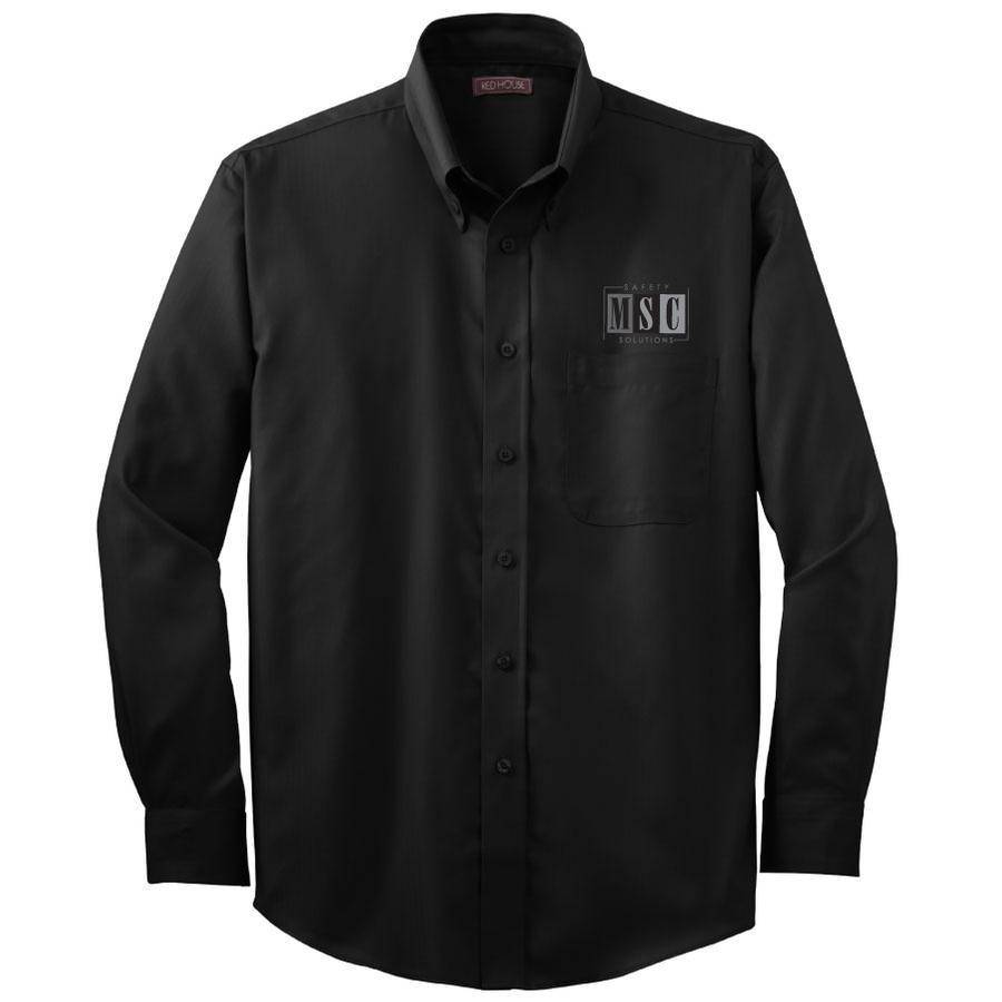 Red House Red House Men's Button Shirt (Black)