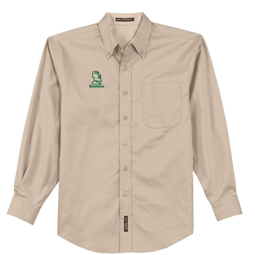 Port Authority Port Authority® Long Sleeve Easy Care Shirt (Stone)