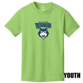 Port Authority Port & Company Youth Core Cotton Tee (Lime)